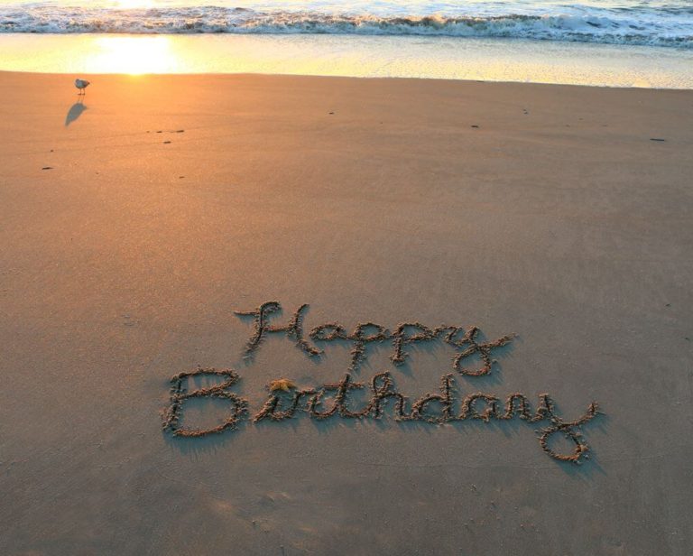 Happy Birthday Beach Images
