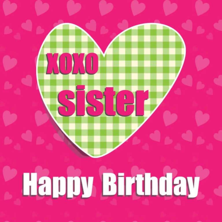 happy birthday sister images