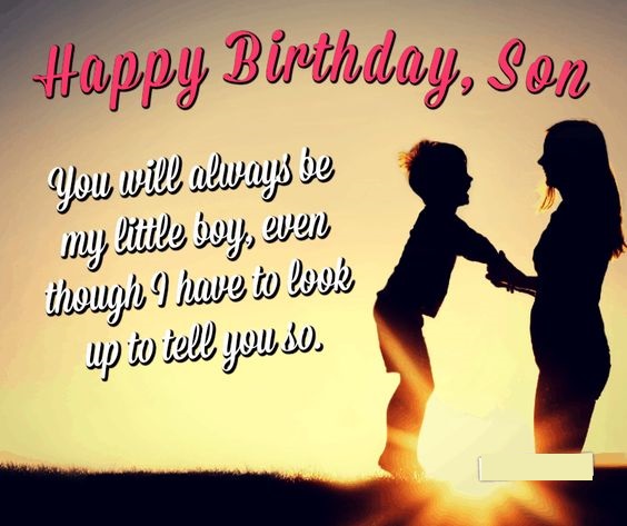 Happy Birthday wishes for Son