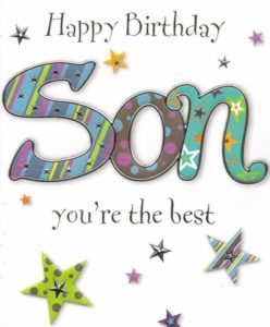 Birthday Wishes for son from mom