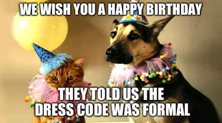 Funny Happy Birthday meme