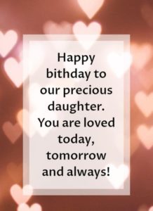 birthday wishes for daughter