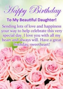 birthday wishes for daughter