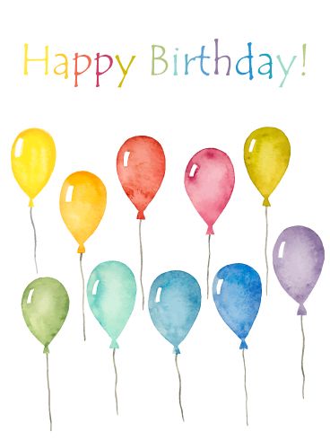 Happy birthday balloon images free download