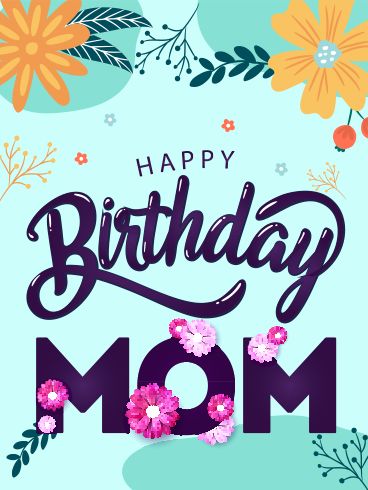 Happy birthday wish Wallpapers for Mother