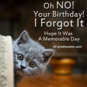 Happy Belated Birthday Images And Quotes - Happy Birthday Time