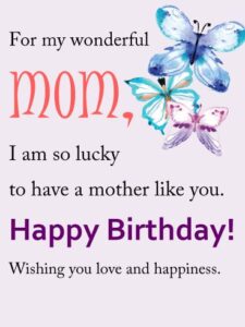 Latest Happy birthday wish Wallpapers for Mother - Happy Birthday Time